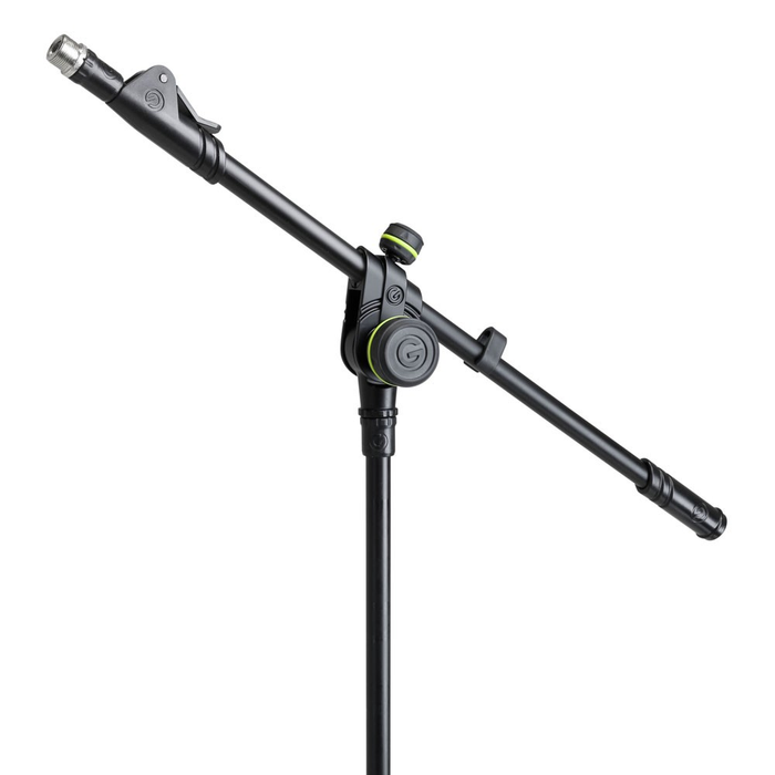 Gravity   Short Mic Stand with Folding Tripod Base and 2P Adjustment