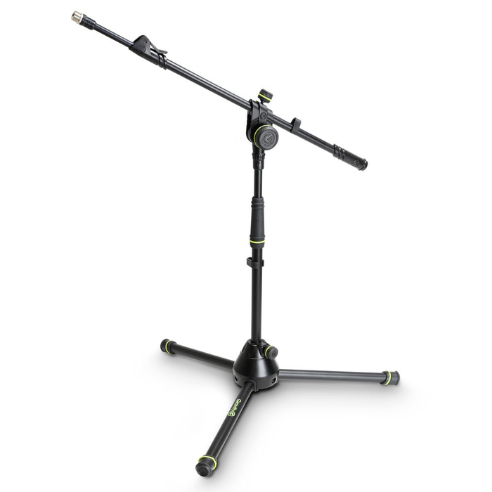 Gravity Short Mic Stand with Folding Tripod Base and 2P Adjustment