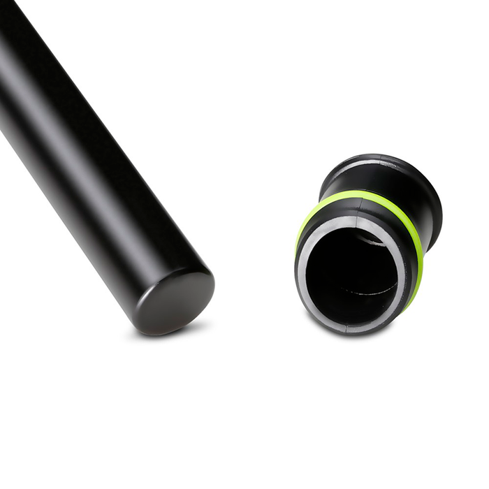 Gravity Heavy Duty Microphone Stand, Tripod, 2-Point Telescopic Boom