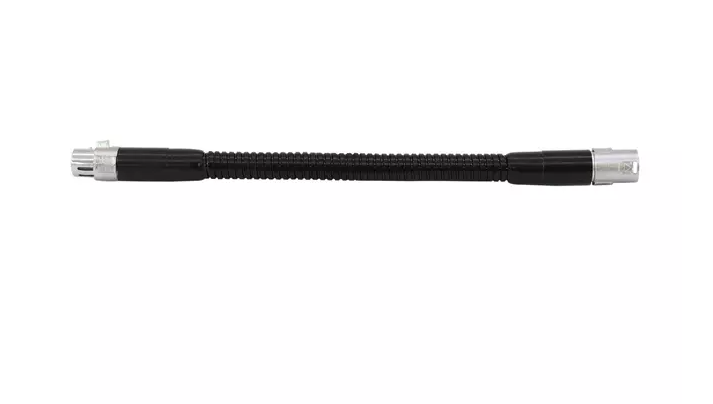Gooseneck black XLR/XLR 470mm