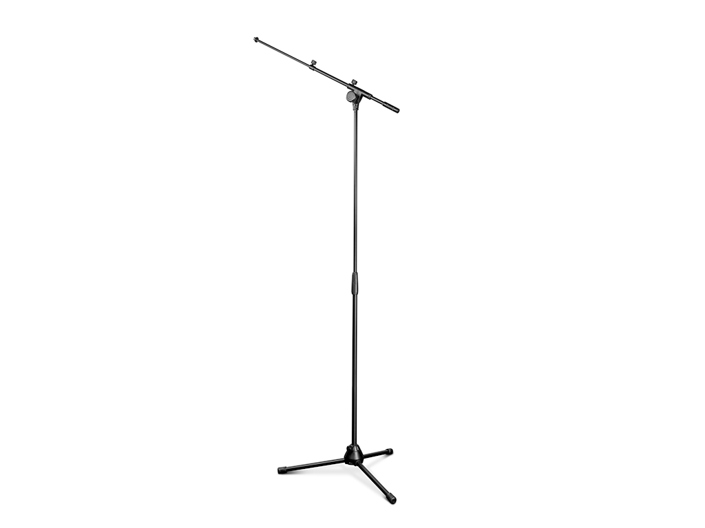 Gravity Microphone Stand w/ 2-Point Adjustment Telescoping Boom 2P