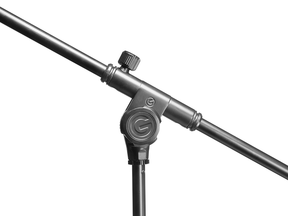 Gravity Microphone Stand w/ 2-Point Adjustment Telescoping Boom 2P