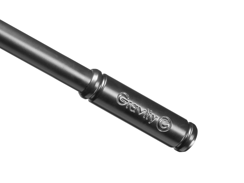 Gravity Microphone Stand w/ 2-Point Adjustment Telescoping Boom 2P