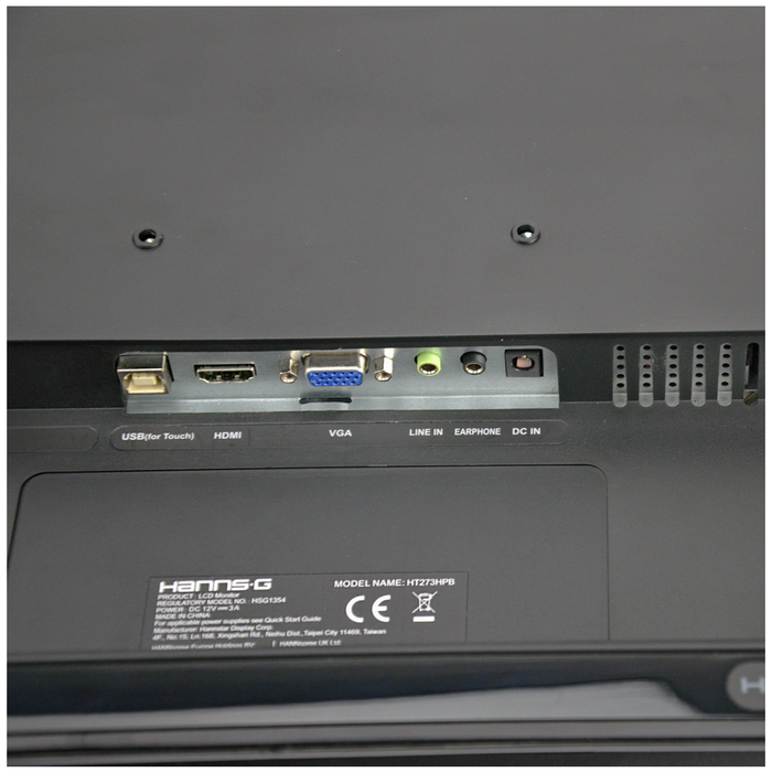 Hannspree HT273HPB 27" Multitouch Black FHD