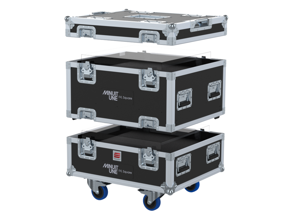 Santosom Projector Flight case PRO, 1x Minuit Une IVL Square