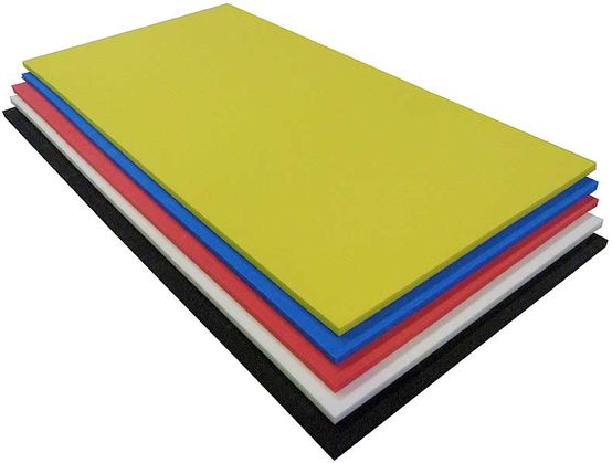 Adam Hall Hardware Plastazote LD33 2000x1000x50mm - Black