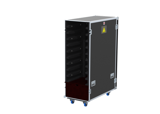 SANTOSOM Flight case PRO, 20x ROE Ruby 2.3 (500x500x73)