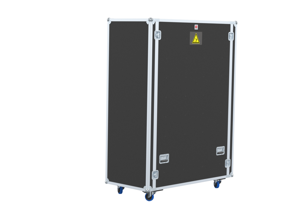 SANTOSOM Flight case PRO, 16x ROE Black Marble 4 (610x610x149)