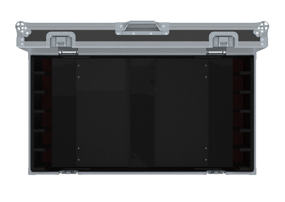 Santosom Display Flight case, 6x Led (1000+50)x75x500mm