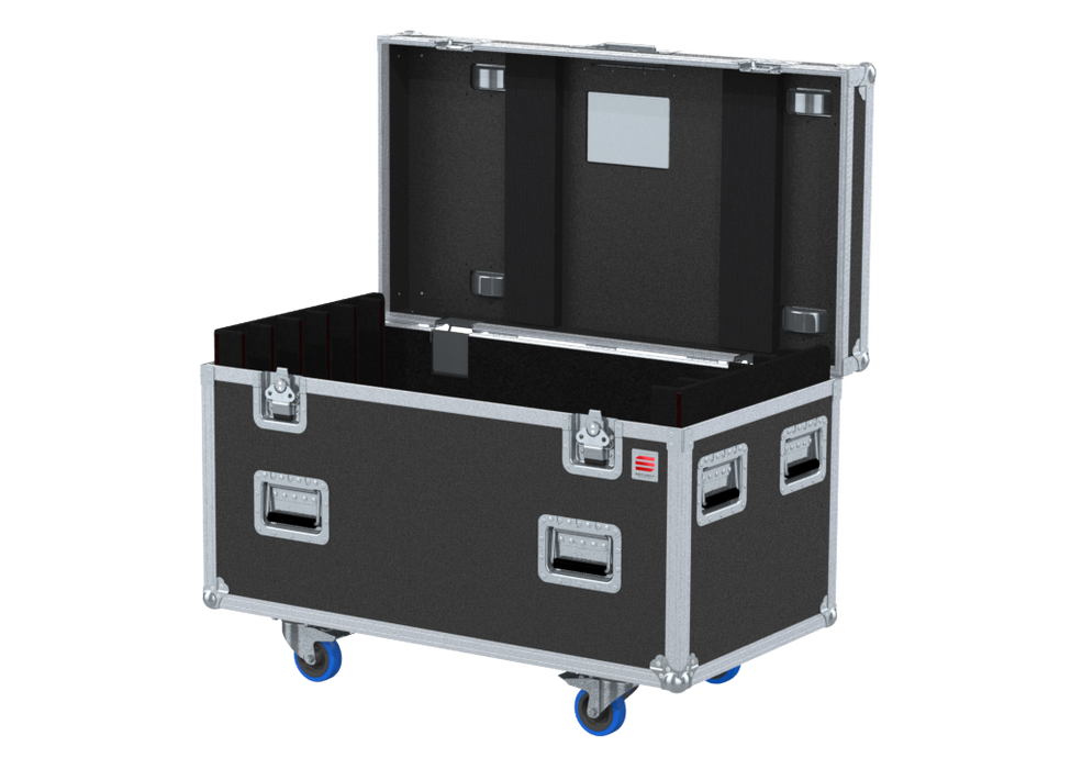 Santosom Display Flight case, 6x Led (1000+50)x75x500mm