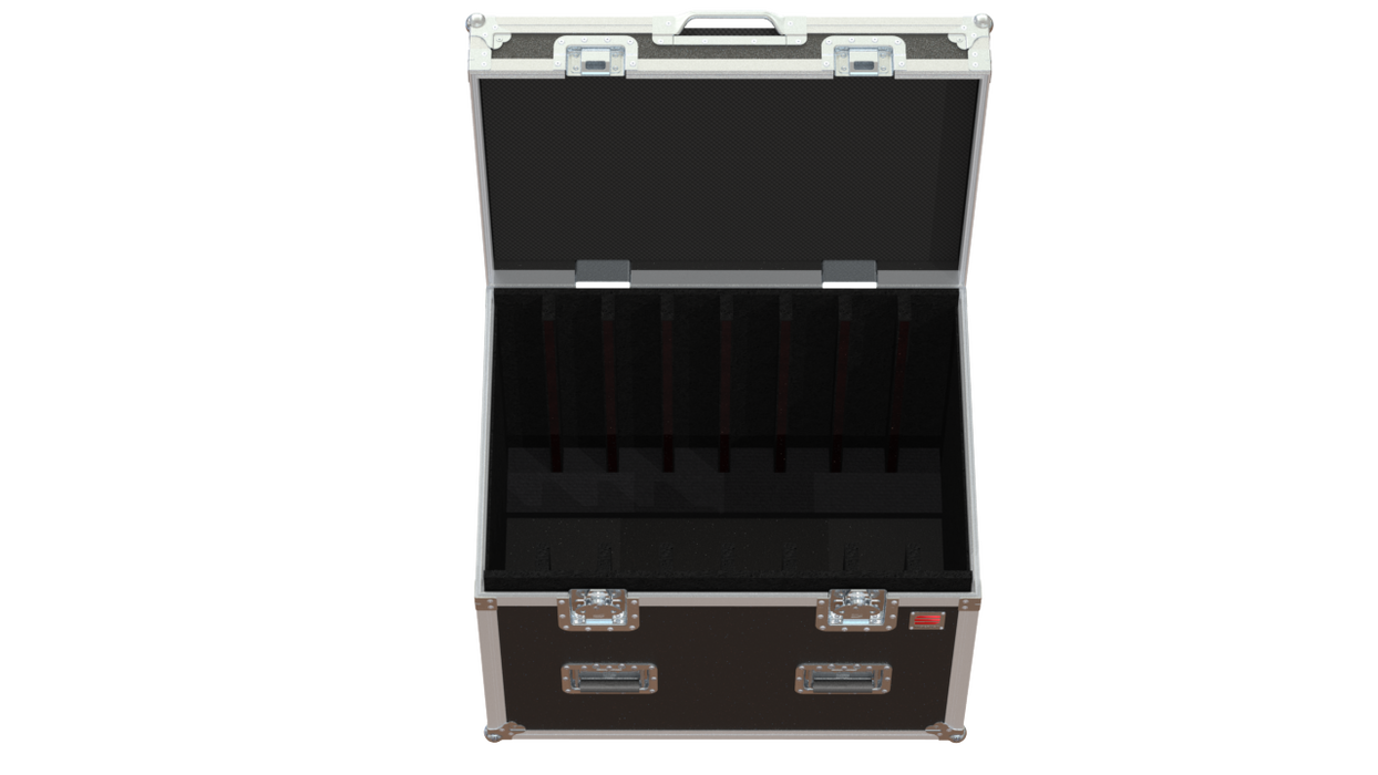 Santosom Flight case PRO, 8x Led Display 500x500x75