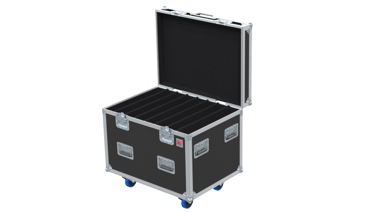 Santosom Flight case PRO, 8x Led Display 500x500x75 (foam lining)