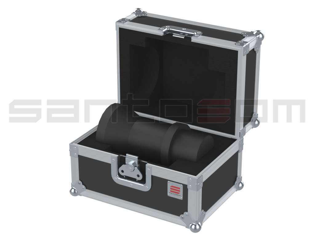 Santosom Lens Flight Case, Sanyo LNS-T02 (130x130x265)