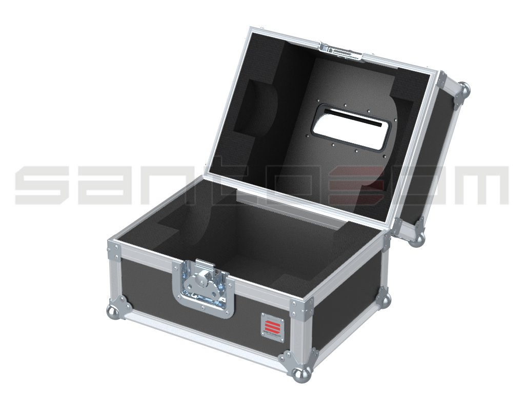 Santosom Lens Flight case, Lens Panasonic ET-D75LE10