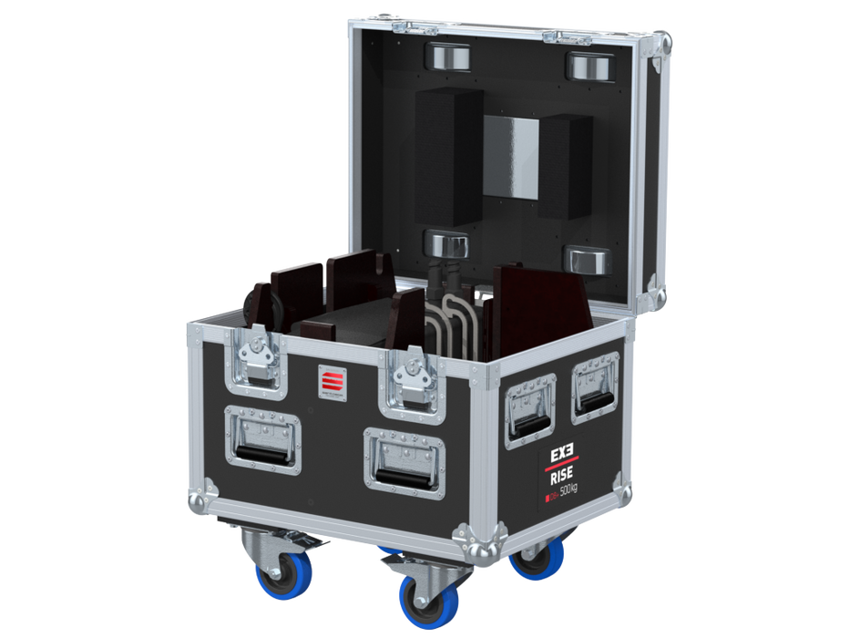 Santosom Rigging Flight case PRO, 1X EXE-Rise D8+ 500kg DC