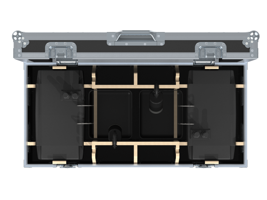 Santosom Rigging Flight case PRO, 2x EXE-Rise D8+ 500kg DC