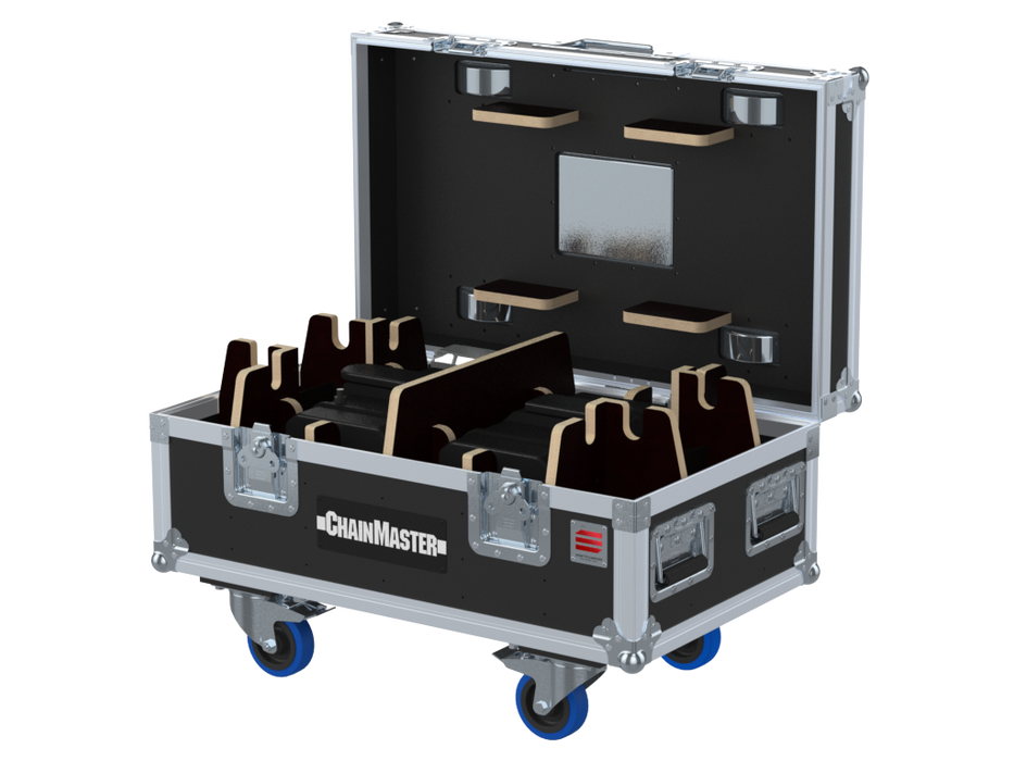 Santosom Rigging Flight case PRO, 2x ChainMaster BGV-D8 320kg