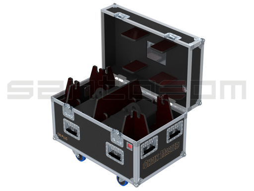 Santosom Rigging Flight case PRO, 2x ChainMaster D8+