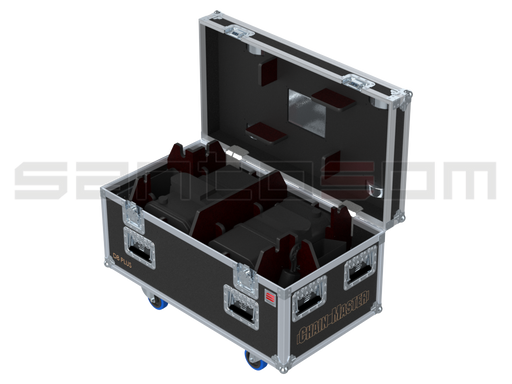 Santosom Rigging Flight case PRO, 2x ChainMaster D8+ SB4/10H