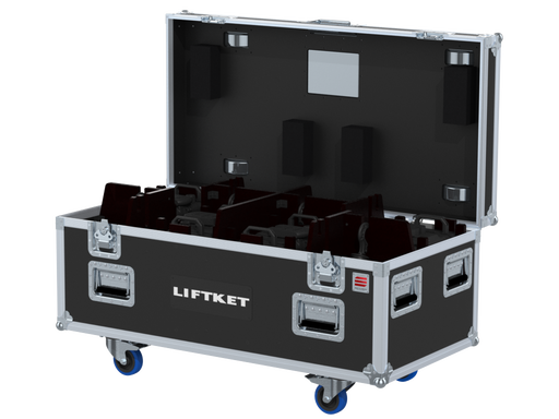 Santosom Rigging Flight case PRO, 4x LIFTKET STAGEKET 250Kg