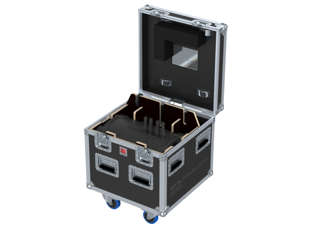 Santosom Rigging Flight Case PRO, Verlinde Stagemaker D8 SR5