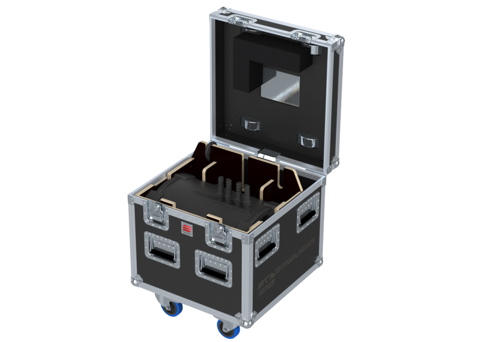 Santosom Rigging Flight Case PRO, Verlinde Stagemaker D8 SR5