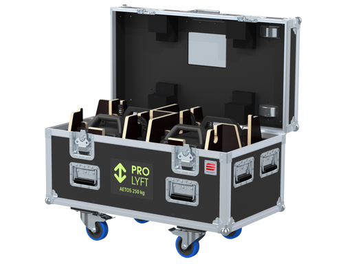 Santosom Rigging Flight case PRO, 2x Prolyft Aetos 250Kg