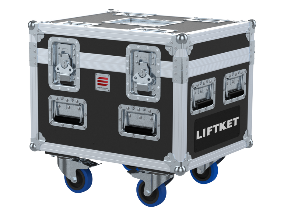 Santosom Rigging Flight Case PRO, 1x LIFTKET STAGEKET 1T D8