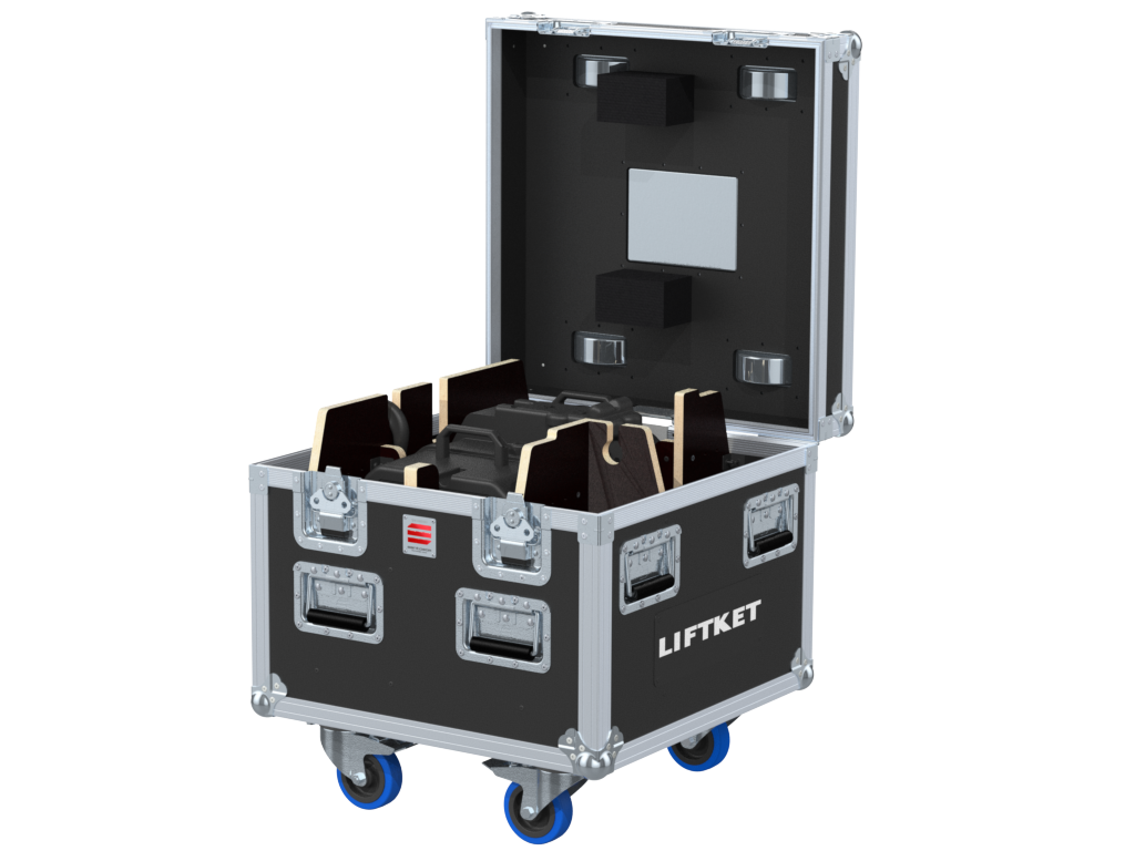 Santosom Rigging Flight Case PRO, 1x LIFTKET 500Kg