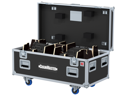 Santosom Rigging Flight case PRO, 2x ChainMaster Ultra 1000 kg D8+