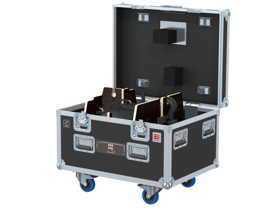 Santosom Rigging Flight case PRO, 1X EXE-Rise D8+ 1000kg DC