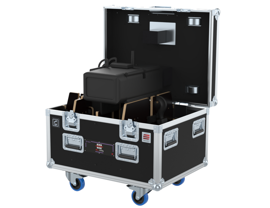 Santosom Rigging Flight case PRO, 1X EXE-Rise D8+ 1000kg DC