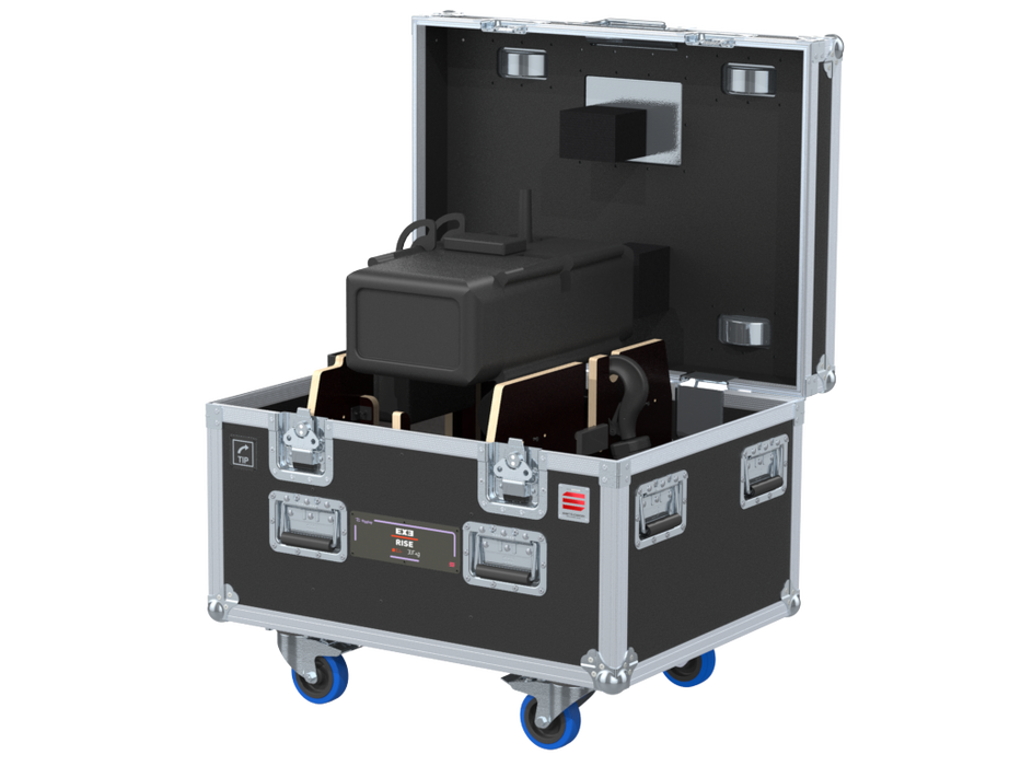 Santosom Rigging Flight case PRO, 1X EXE-Rise D8+ 1000kg DC