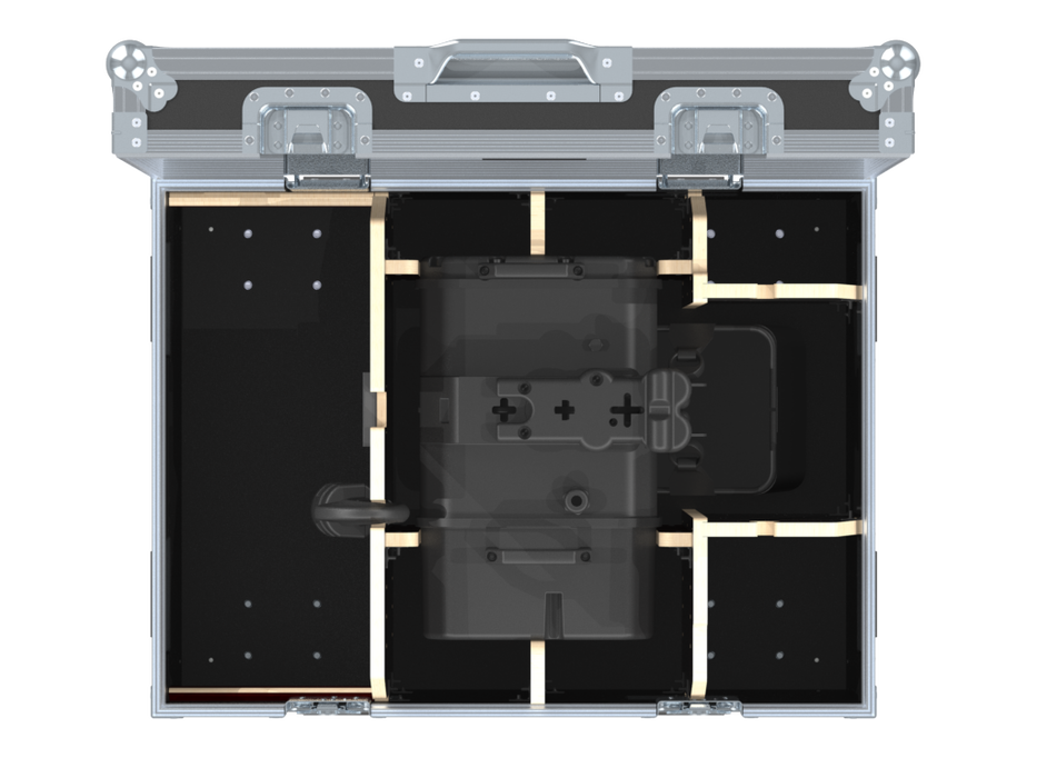 Santosom Rigging Flight case PRO, 1x ChainMaster D8+ Ultra 1T