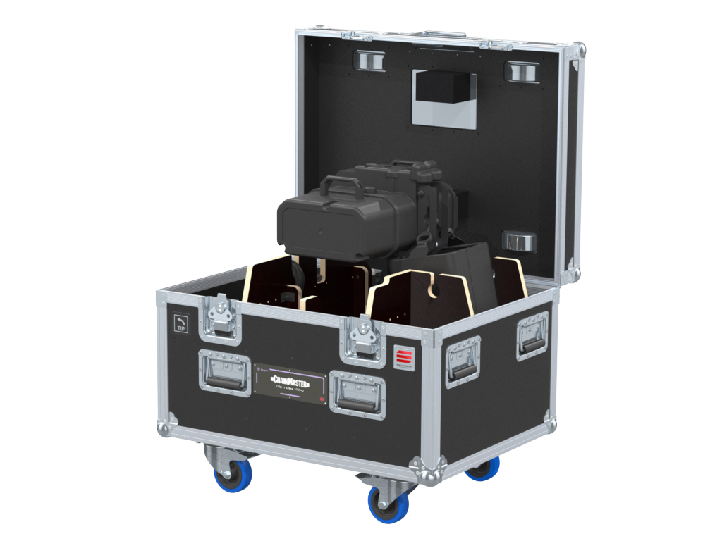 Santosom Rigging Flight case PRO, 1x ChainMaster D8+ Ultra 1T