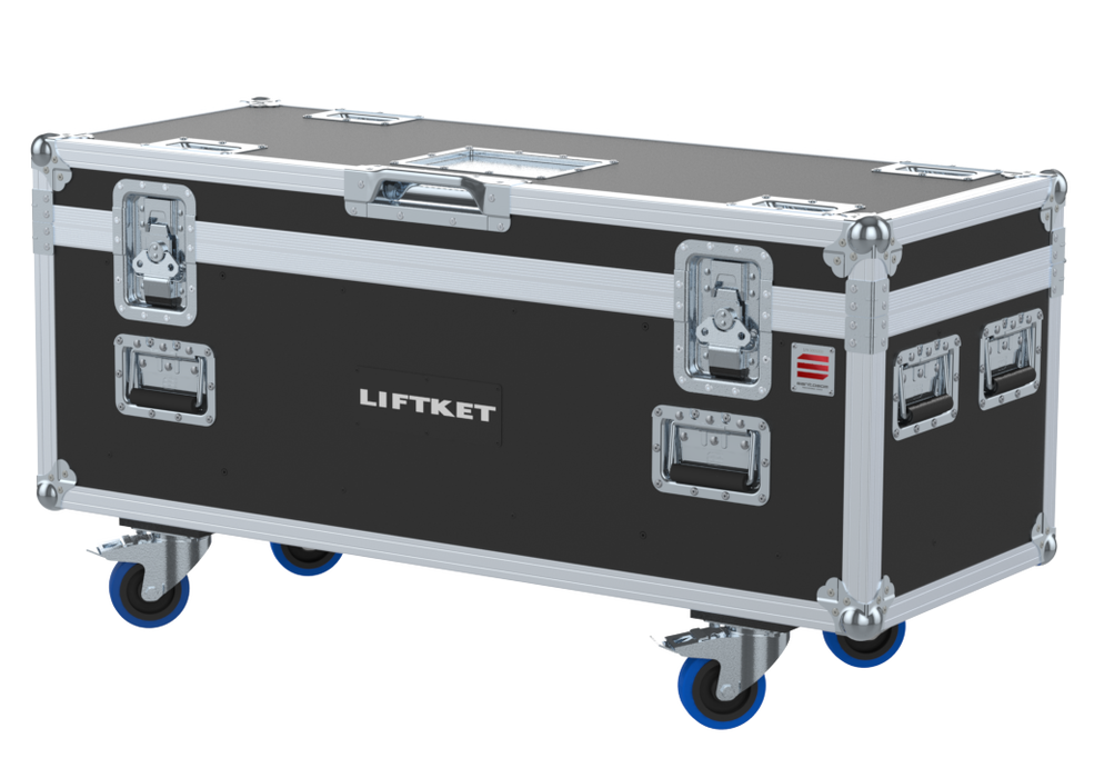Santosom Rigging Flight case PRO, 2x LIFTKET STAGEKET 400Kg D8+
