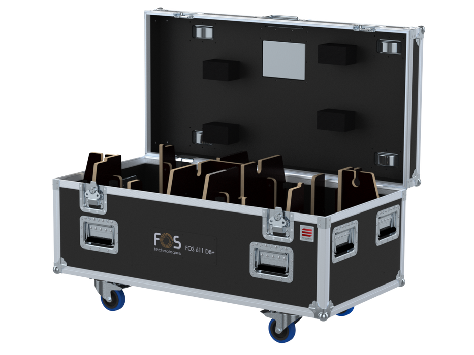 Santosom Rigging Flight case PRO, 2x FOS 611 D8+