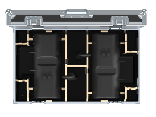 Santosom Rigging Flight case PRO, 2x CM Lodestar NH D8+ 500Kg