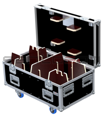 Santosom Rigging Flight Case Pro, 2x CM Lodestar CL Mod. B, C, F