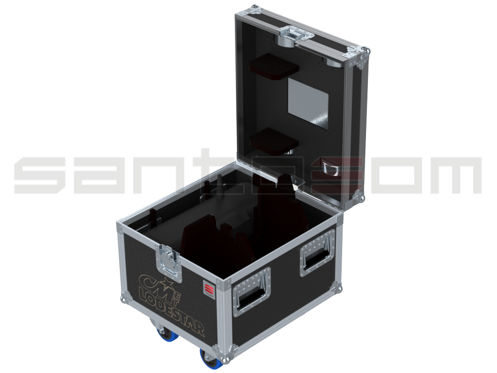 Santosom Rigging Flight Case Pro, CM Lodestar D8 Mod. B,C,F