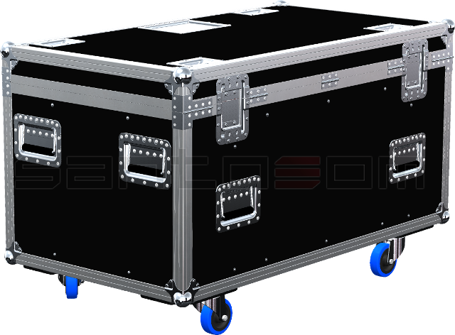 Santosom Rigging Flight Case Pro, 2x Climbing DMK4 1T