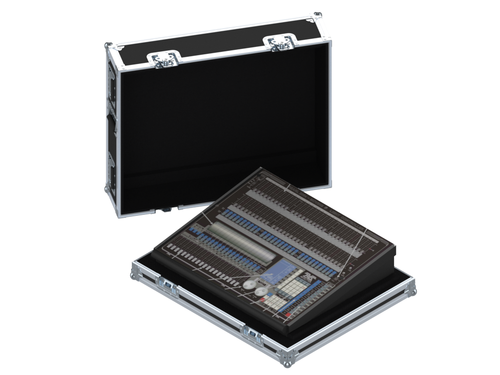 Santosom Lighting controller Flight case, Avolites Pearl 2008