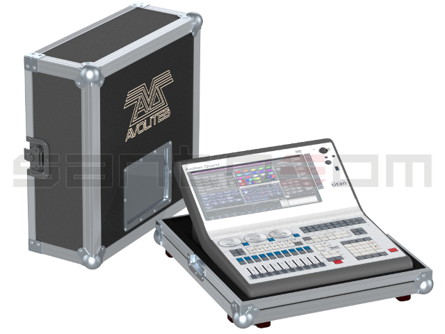 Santosom Lighting controller Flight case, Avolites Quartz