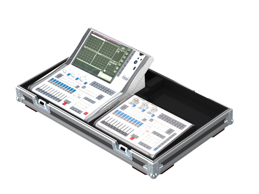 Santosom Lighting controller Flight case, Avolites Quartz+Titan Mobile Wing