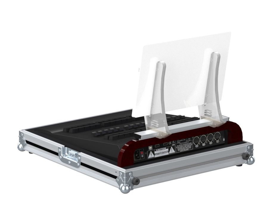 Santosom Lighting controller Flight Case, MA onPC Fader Wing + Tablet Holder