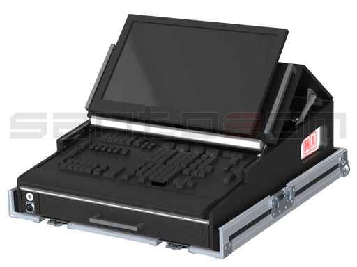 Santosom Lighting controller Flight case PRO, JANDS VISTA S1