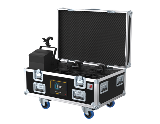 Santosom Flight case PRO-1, 6x ETC ColorSource CYC (Clamps on)