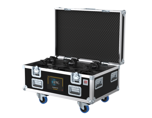 Santosom Flight case PRO-1, 6x ETC ColorSource CYC (Clamps on)