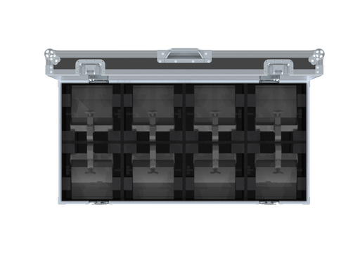 Santosom Flight case PRO-1, 8x ETC ColorSource CYC (Clamps on)