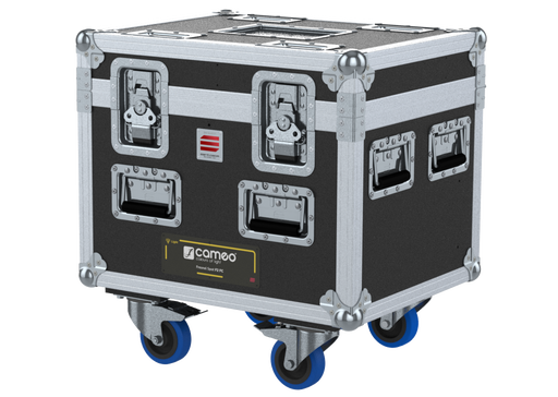 Santosom Projector Flight case PRO-2, 2x Cameo Fresnel Spot F2 FC (clamps on)